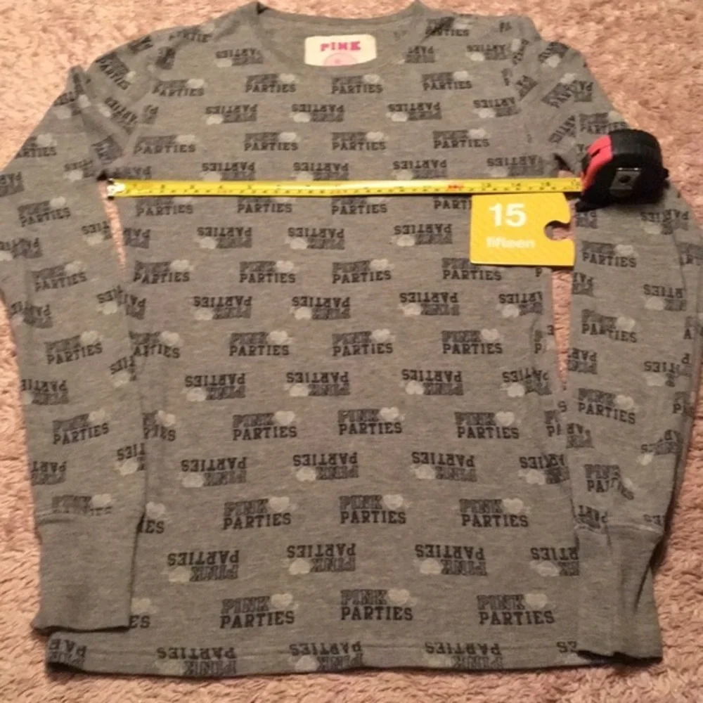 🔥4/$20 PINK Victoria’s Secret Thermal Top - sz SM - Picture 5 of 6